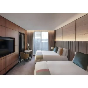 Luxury Hospitality Guestroom Furniture Set Custom Made 5 Star Design FF&E Solution with Shop Drawing Support