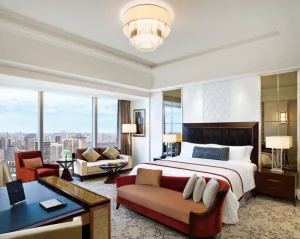 Luxury Hotel Bedroom Furniture Set King Size Guest Room Set
