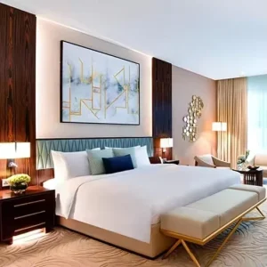 Luxury Hotel Bedroom Furniture Set Modern Guest Room Furniture Custom Upholstery Foshan Factory