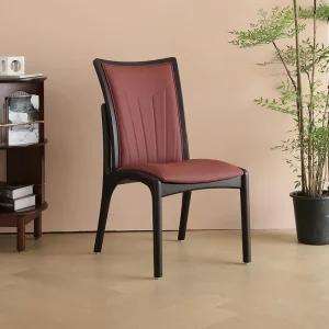 Luxury Hotel Chairs High End PU Leather Banquet Durable 5 Star Hotels Upscale Restaurants Bulk for Apartment Entry