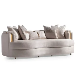 Luxury Hotel Reception Back Sofa High Quality Modern Design Modular Sectional Two Seater L Shaped Bespoke Double Side