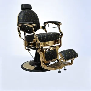 Luxury Hydraulic Men Haircut Chair Liftable Barber Chair Reclining Heavy Duty Salon Furniture Hairdressing Chair for Barbershop