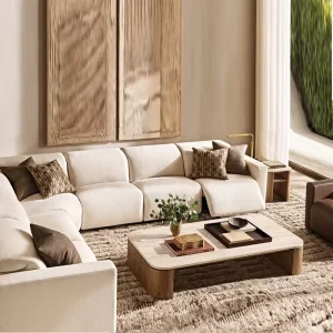 Luxury Indoor Sofa Bed Modern Villa Living Room Sofa Set Hotel Lobby Sofa Bed Apartment Lobby Sofa Bed Resort Living Room Sofa