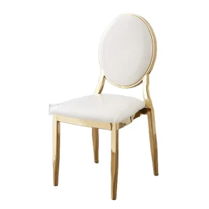 Luxury Metal Foldable Stackable Tub Chairs for Outdoor Hotel Interiors