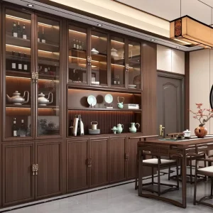 Luxury Midcentury Wooden Bookcase with Eco-Friendly Design Space-Saving Modular Storage Bedroom School Home Office Living Room