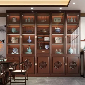 Luxury Midcentury Wooden Bookcase with Eco Friendly Design Space Saving Modular Storage School Home Office Living Room Bedroom