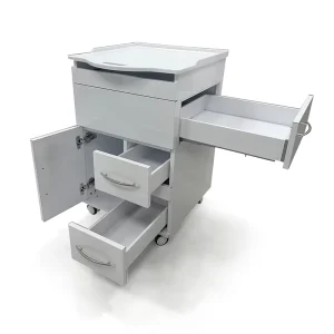 Luxury Mobile Dental Scan Cabinet Steel Medical Rolling Cabinet Lockable Drawer Storage Cart for Dental Clinic