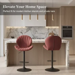 Luxury Modern Adjustable Outdoor Dining Bar Stools and Chairs for Home Bar and Restaurant High Bar Furniture