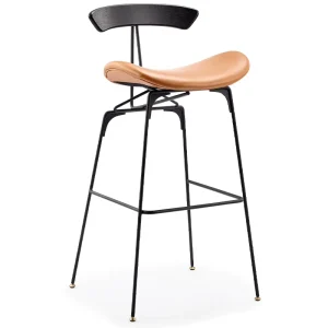Luxury Modern Bar High Chair Kitchen Metal Pu Bar Stool and Chairs