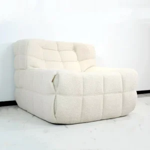 Luxury Modern Brown Sofa Bed with Convertible Extendable Features for Apartment Living Room Hotel Mall Use Modular Sofa