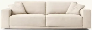Luxury Modern Cloth Sofa Bed Set for Villa and Hotel Lobby Living Room Furniture