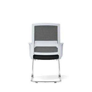 Luxury Modern Design Fabric Mesh Chair Fashion Stackable Comfortable Stainless Steel Meeting Room Chair Hotel