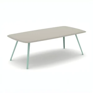 Luxury Modern Executive Meeting Table Textured Base Matte Surface Extendable Modular Design MDF Construction for Office Hotel