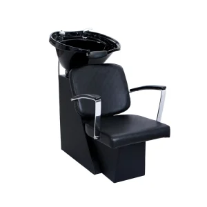 Luxury Modern Head Spa Shampoo Bowls Sink and Chairs Bed with Waterproof Upholstery