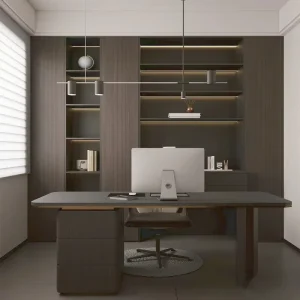 Luxury Modern Minimalist Custom Wooden Eco-Friendly Space-Saving Storage Bookcase Living Room Library Wall Cabinet Home Office