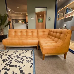 Luxury Modern Modular Synthetic Leather Three Seat Corner Reclining Sofa Living Room Apartment Villa Warehouse Mall Workshop