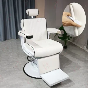 Luxury Modern Professional Reclining Styling Chairs Heavy Duty Barber Shop Chair for Men Hair Salon