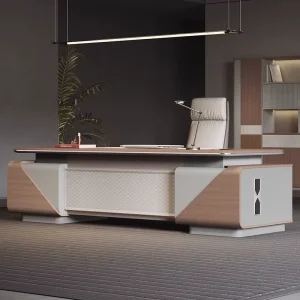 Luxury Modern Reception Desk and Chair Set for Boss Versatile Furniture for Office or Home Use for Meeting Table or School