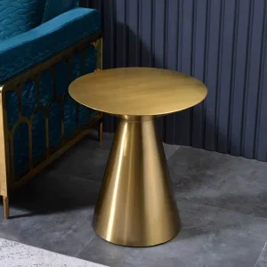 Luxury Modern Stainless Steel Living Room Side Table for Villa and Workshop Hotel Use
