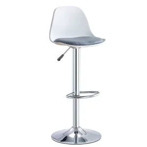 Luxury Modern Steel Adjustable Height 60 80cm Bar Stools Kitchen Counter Stools Bar Chairs 360 Degree Swivel Dining Mall Bedroom