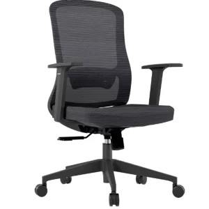 Luxury Modern Style Fabric Office Chair Ergonomic Revolving Design Adjustable Firmness Comfortable Armrest Warm Color