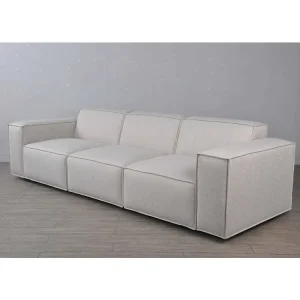 Luxury Modular L Shaped Sofa Set with Wood Frame Modern Design for Apartment Hotel Living Rooms