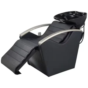 Luxury Salon and Barbershop Shampoo Chair Fashionable Design for Backwash and Wash Services