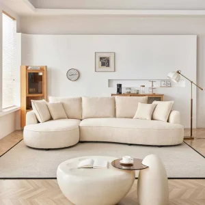 Luxury Sectional Sofa for Living Room Fabric Sofa Set