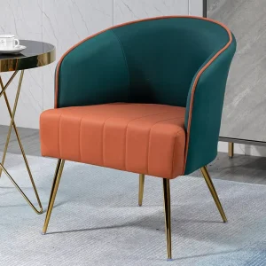 Luxury Sofa Velvet Metal Nordic Single Hotel Office Chair Couch Modern Sectional Accent Home Gold Living Room Sofa Set Furniture