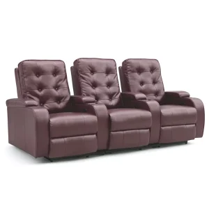 Luxury Stacking Theater Chair Arm Rest Cushion High Back Smart Home Remote Control Sectional Recliner Sofa Sets