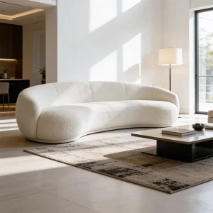 Luxury Three Seat Sofa Bed Internet Celebrity Master’s Embrace Lazy Leisure Recliner Modern Design Apartment Hotel Set