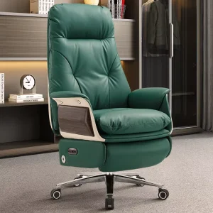 Luxury Villa Executive Office Chair Modern Leather Boss Chair Ergonomic CEO Manager Chair for One stop Office Furniture Solution