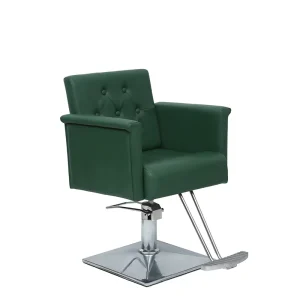 Luxury Vintage Leather Commercial Salon Barber Chair with Durable Synthetic Material for Barber Shop