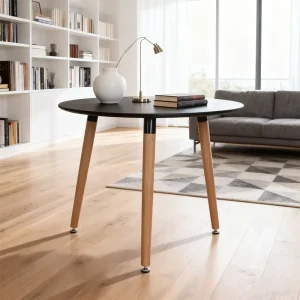 Luxury Vintage Modern Minimalist Wooden Coffee Table Side Table Set Tea Table Eco Friendly Durable Multifunction Movable