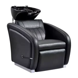Luxury Washing Chair Laying Down Reclining Barber Shop Adjustable Beauty Hair Salon Shampoo Chair with Shampoo Bowl