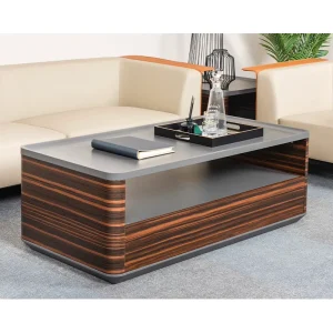 Luxury Wooden Panel Extendable Coffee Table with Customized Designs for Home & Office Use Modern Living Room Furniture
