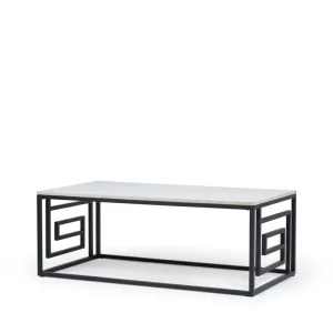 Luxury Wooden Panel Modern Center Nested Coffee Table Set for the Beauty Living Room