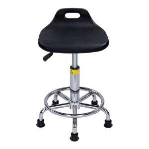 M10 Adjustable Height Workshop Stool and Chair with Wheels Foot Rest and Rotation for Industrial Work