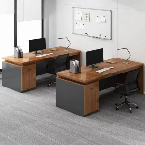 MFC MDF Staff Low MOQ Office Desk Storage Modern Office Desk Workstation Desk Office Furniture