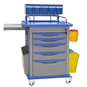 MN AC001 Lightweight Medical Anesthesia Trolley Hospital Mobile Furniture