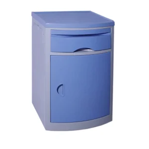 MN BL001 ABS Hospital Furniture Bedside Tables with Drawer Hidden Towel Rack