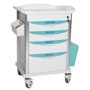MN DC008 Emergency Treatment Trolley ABS Anesthesia Trolley for Hospital