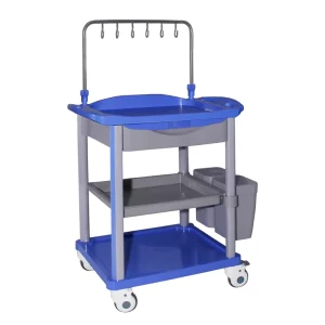 MN IC003 Hospital Furniture Medical Infusion Trolley with Single row Hook