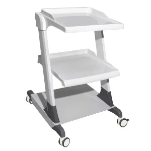 MN IT002 Hospital Instrument Trolley with ABS One piece Table and Cold Steel Sprayed Plastic Material