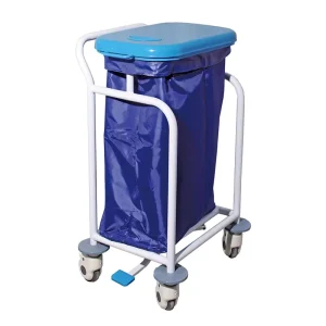 MN LT001 Medical Furniture Dirty Solid Linen Laundry Trolley