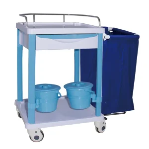 MN LT006 Medical Use Solid Linen Laundry Trolley