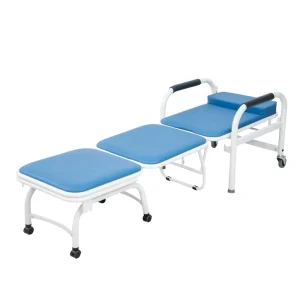 MN PHY001 Hospital Clinic Folded Sofa Chair Waiting Area Chair With Armrest Accompany Chair