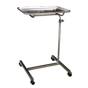 MN SUS009 Hospital Furniture Multi Function Stainless Steel Cart with Mayo Table