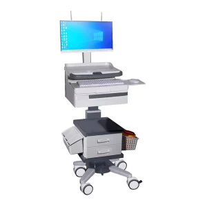 MN WT001 Medical Nursing Workstation Computer Trolley