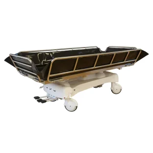 MN-YD005 Stainless Steel Bath Trolley Hydraulic Shower Stretcher for Elderly Disabled